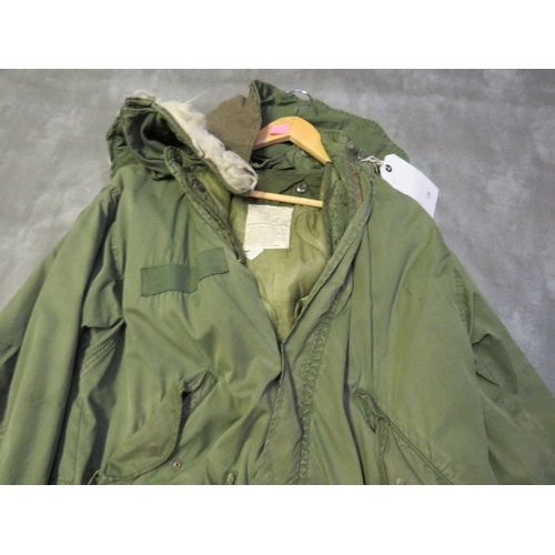 126 - AN ORIGINAL US FISHTAIL PARKA M65, chest 33 - 37