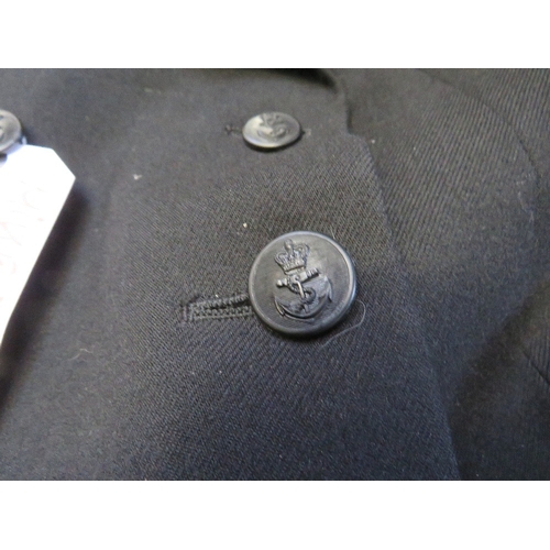 139 - ROYAL NAVY AUXILLARY SERVICE JACKET, Queens crown buttons