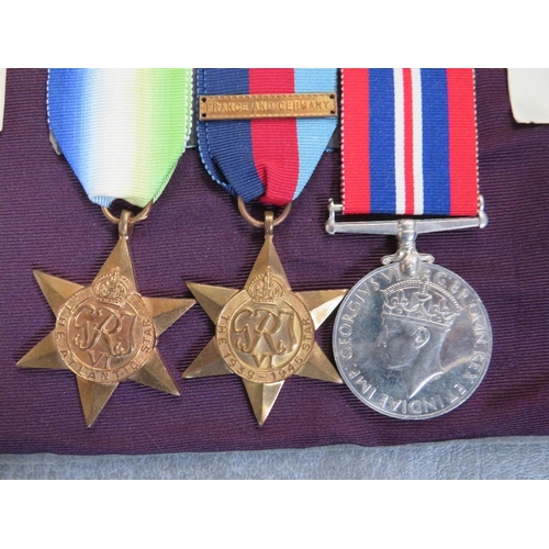 185 - WW1 / WW2 CASUALTY MEDAL GROUP TO LT JOHN WHITCOMB RNVR, consisting of WW1 victory (Named to him as ... 