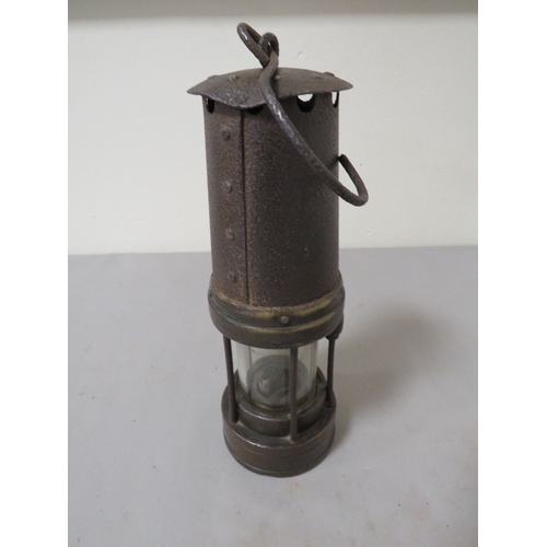 284 - A vintage miners lamp