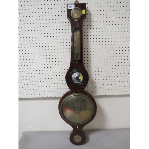 291 - A vintage barometer