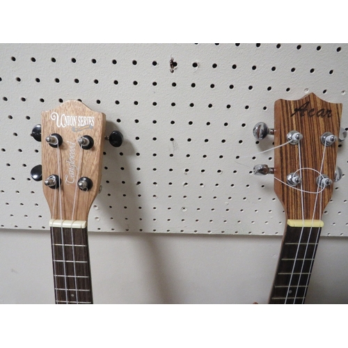 292 - Three ukuleles