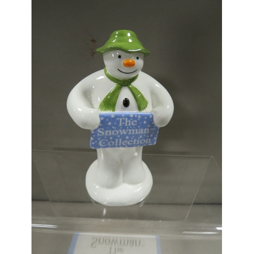 374 - A boxed Coalport Snowman 'The Welcome'