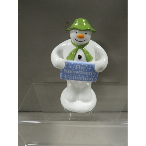 376 - A boxed Coalport Snowman figure 'The Welcome'