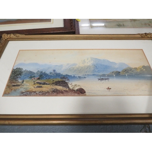 43 - Four framed 19th century watercolours of Middle Eastern scenes, signed by various artists