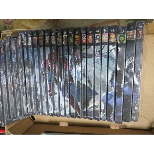 135 - Twenty four marvel hardback books, still factory wrapped