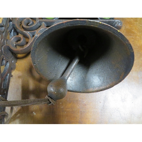 73 - **A Land Rover cast metal bell**