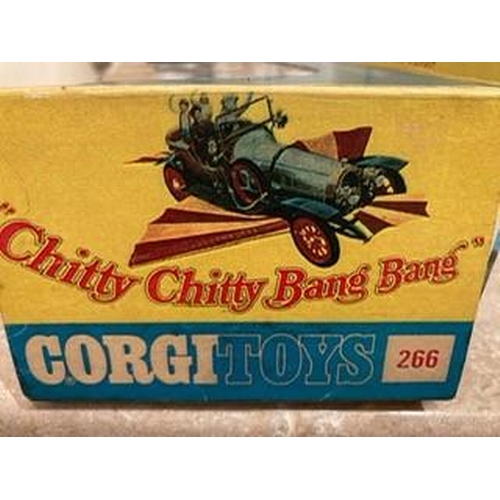 289 - Boxed Corgi vintage Chitty Chitty Bang Bang Car model number 266