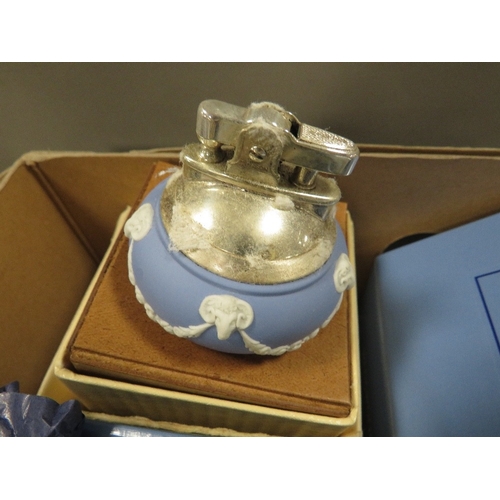 311 - A selection of assorted boxed Wedgwood to include a miniature cameo tea-for-one tea set