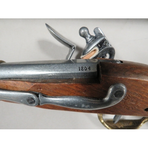 400 - A re-enactment flint lock pistol