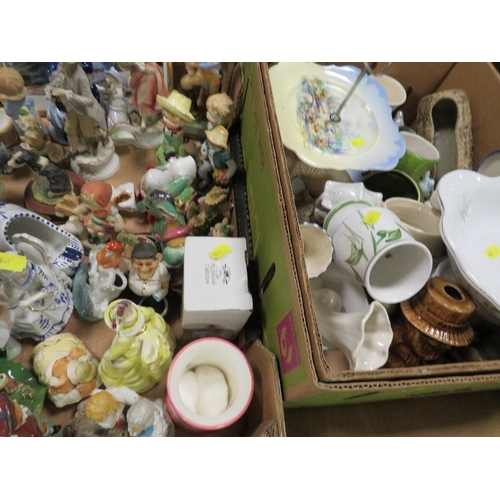 98 - Six trays of assorted ceramics etc