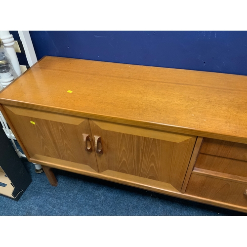 730 - A mid century teak G-Plan sideboard W 206 cm