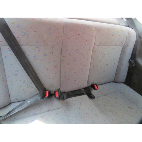 600 - A 1998 red 1.9L diesel Volkswagen Polo, MOT expired 2020, one key, no logbook, showing as 70,242 mil... 