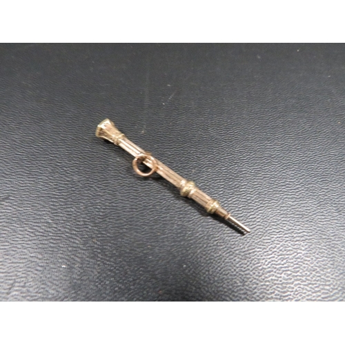 349 - A Victorian extending pencil