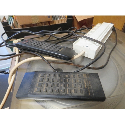 168 - Seven Technics stacking stereo separates together with a Sony turntable to include a Technics Stereo... 