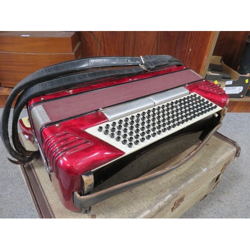 180 - An Italian Pancordion in a vintage case