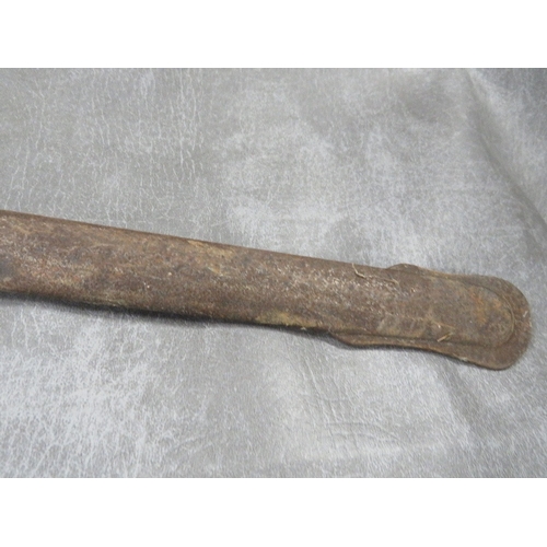 435 - An antique sword and sheath