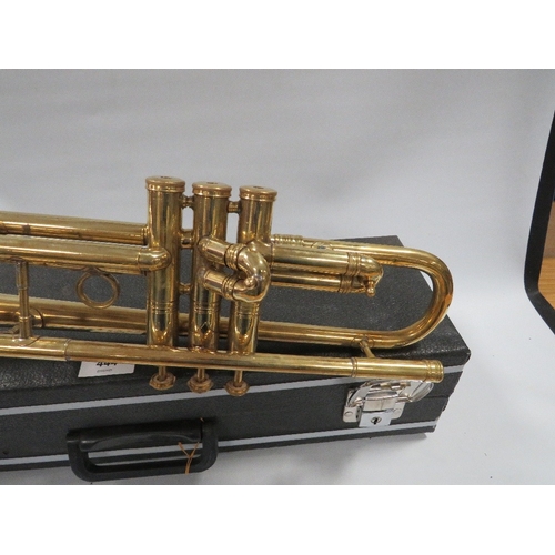 444 - A trumpet in box