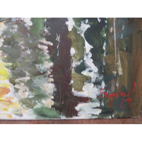 17 - Frederick John England, 'Venetian Bridge Scene', 50 cm x 50 cm