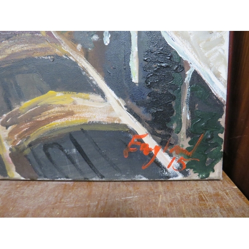 24 - Frederick John England, 'Venice', oil on canvas, 50 cm x 60 cm
