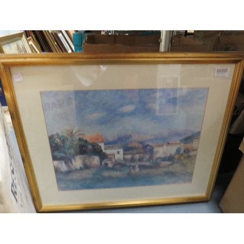 33 - A large collection of assorted pictures and prints in three boxes