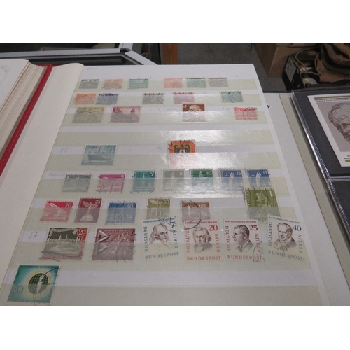 134 - Twenty stamp stock books / albums containing Commonwealth, European, American, South American and wo... 