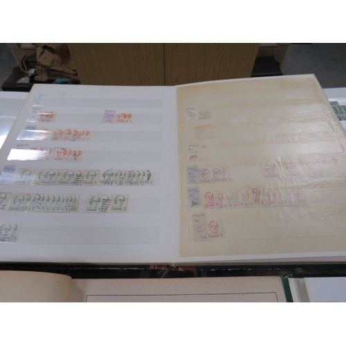 134 - Twenty stamp stock books / albums containing Commonwealth, European, American, South American and wo... 