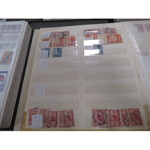 134 - Twenty stamp stock books / albums containing Commonwealth, European, American, South American and wo... 