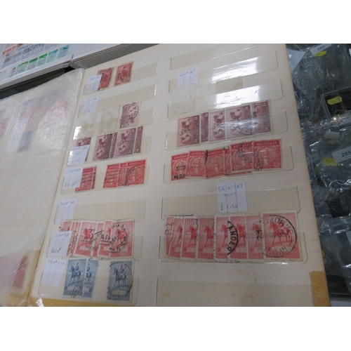 134 - Twenty stamp stock books / albums containing Commonwealth, European, American, South American and wo... 