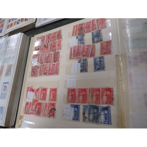 134 - Twenty stamp stock books / albums containing Commonwealth, European, American, South American and wo... 