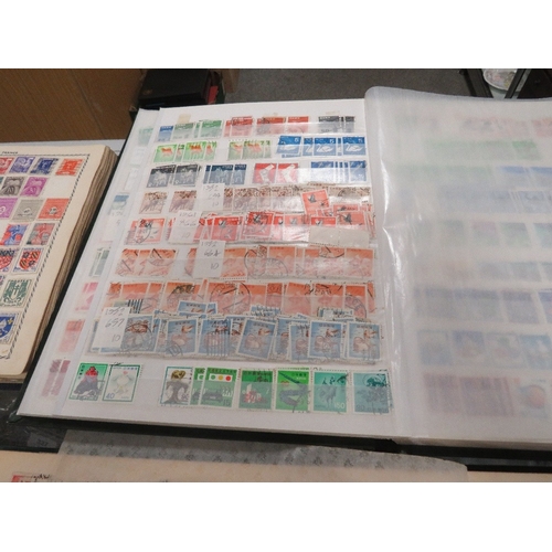 134 - Twenty stamp stock books / albums containing Commonwealth, European, American, South American and wo... 