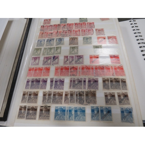 136 - Twenty stamp stock books / albums containing Commonwealth, European, American, South American and wo... 