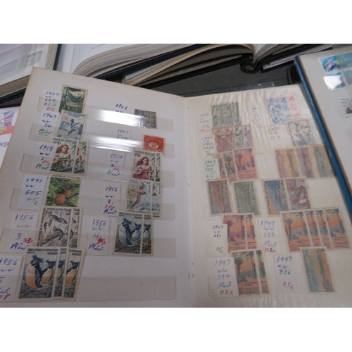 136 - Twenty stamp stock books / albums containing Commonwealth, European, American, South American and wo... 