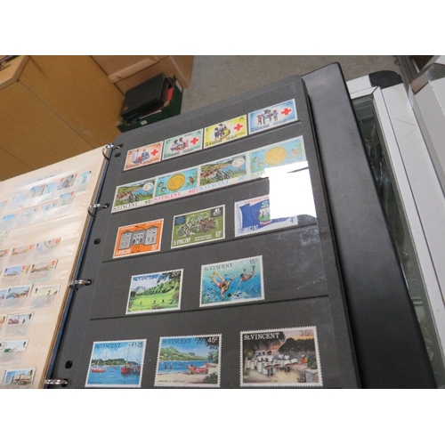 136 - Twenty stamp stock books / albums containing Commonwealth, European, American, South American and wo... 