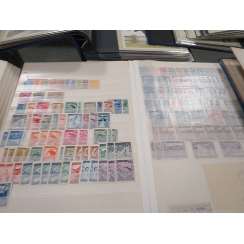 132 - Twenty stamp stock books / albums containing Commonwealth, European, American, South American and wo... 