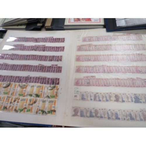 132 - Twenty stamp stock books / albums containing Commonwealth, European, American, South American and wo... 