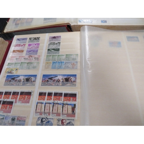 132 - Twenty stamp stock books / albums containing Commonwealth, European, American, South American and wo... 
