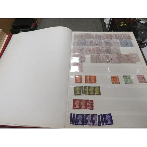 132 - Twenty stamp stock books / albums containing Commonwealth, European, American, South American and wo... 