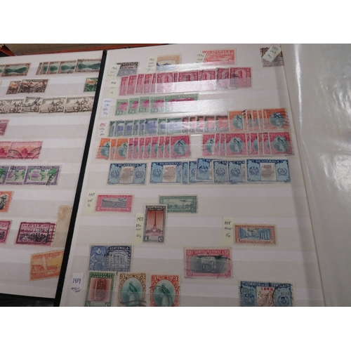 132 - Twenty stamp stock books / albums containing Commonwealth, European, American, South American and wo... 