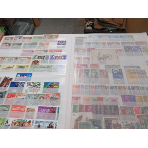 132 - Twenty stamp stock books / albums containing Commonwealth, European, American, South American and wo... 