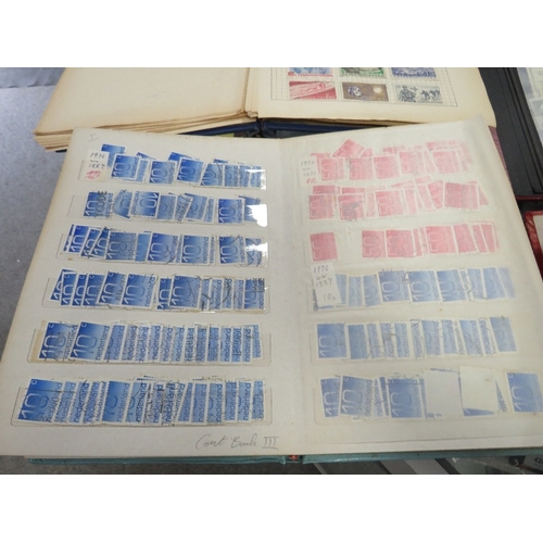 92 - Twenty stamp stock books / albums containing Commonwealth, European, American, South American and wo... 