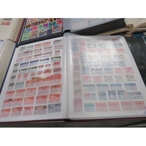 92 - Twenty stamp stock books / albums containing Commonwealth, European, American, South American and wo... 