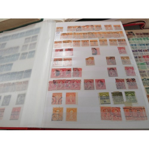 128 - Twenty stamp stock books / albums containing Commonwealth, European, American, South American and wo... 