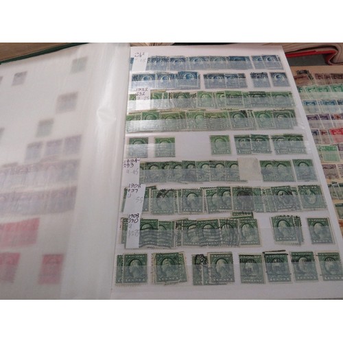 128 - Twenty stamp stock books / albums containing Commonwealth, European, American, South American and wo... 