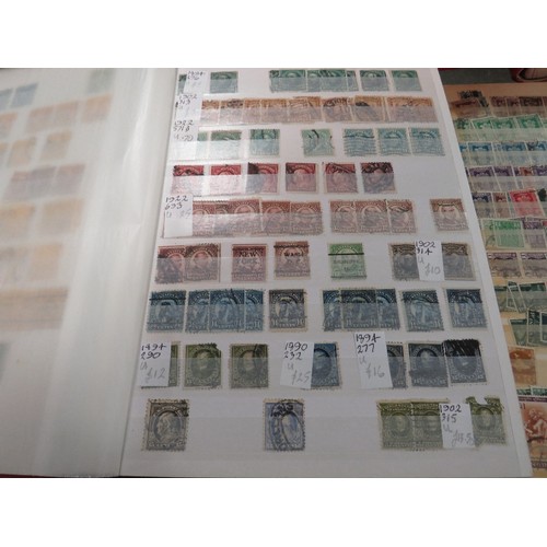 128 - Twenty stamp stock books / albums containing Commonwealth, European, American, South American and wo... 