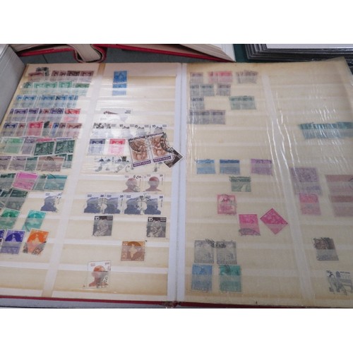 128 - Twenty stamp stock books / albums containing Commonwealth, European, American, South American and wo... 