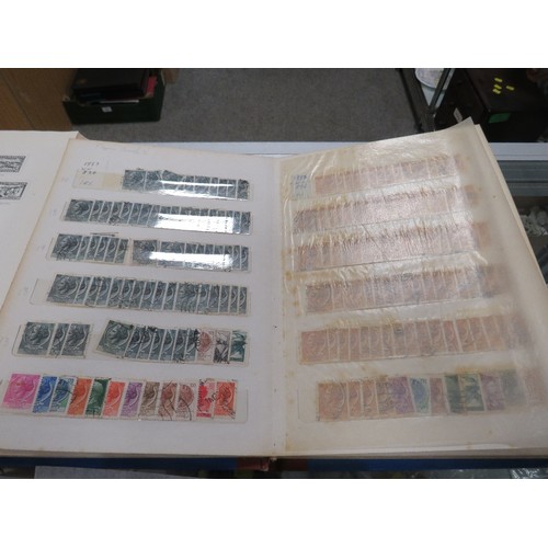 128 - Twenty stamp stock books / albums containing Commonwealth, European, American, South American and wo... 