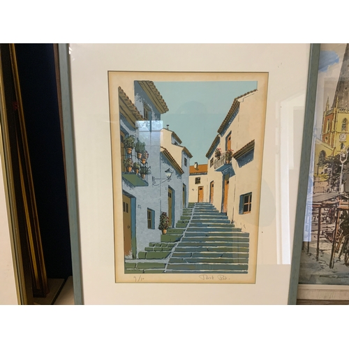 3 - Two Eileen Greenwood artist proof prints together with a Dickens print and an another. (4)