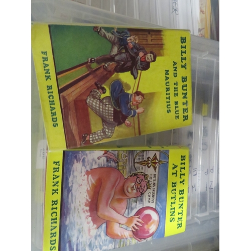 106 - A set of Billy Bunter books by Frank Richards - possibly a complete set with dust jackets