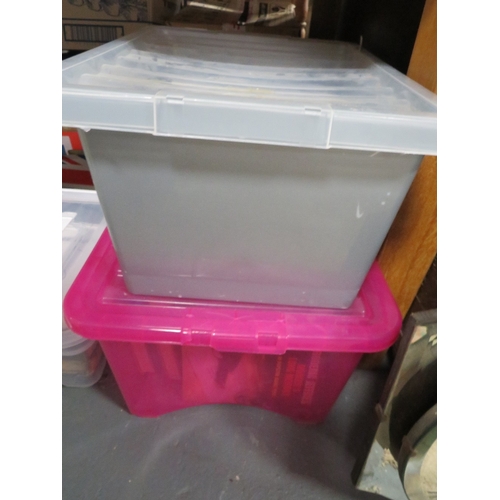 107 - Two trays of Stephen Lawhead hardback books